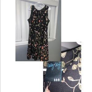 Black Floral Dress